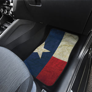 Texas Flag Print Front Car Floor Mats