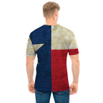 Texas Flag Print Men's T-Shirt