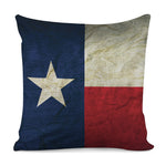 Texas Flag Print Pillow Cover