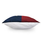 Texas Flag Print Pillow Cover