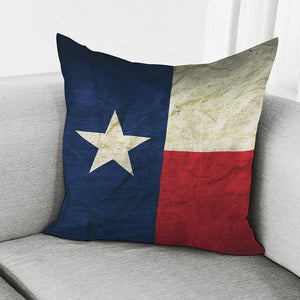 Texas Flag Print Pillow Cover