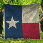 Texas Flag Print Quilt