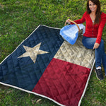 Texas Flag Print Quilt