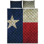 Texas Flag Print Quilt Bed Set