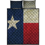 Texas Flag Print Quilt Bed Set