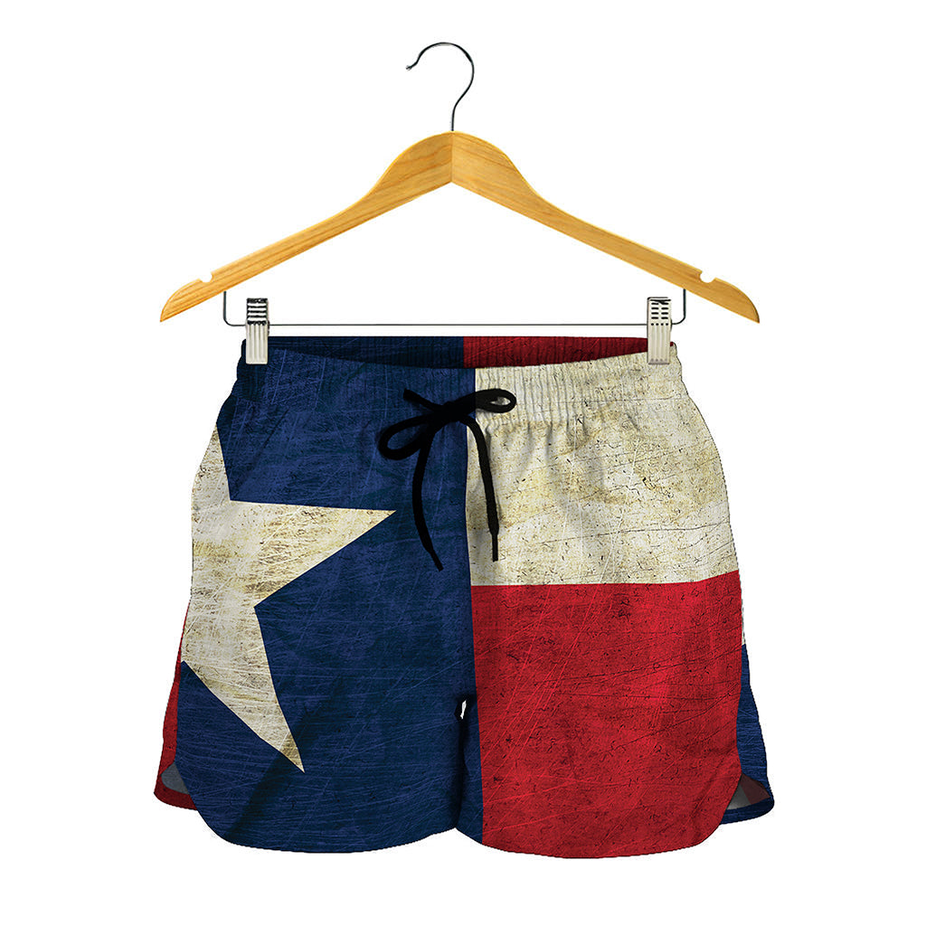 Texas Flag Print Women's Shorts