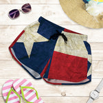 Texas Flag Print Women's Shorts