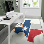 Texas State Flag Print Area Rug