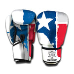 Texas State Flag Print Boxing Gloves