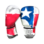 Texas State Flag Print Boxing Gloves