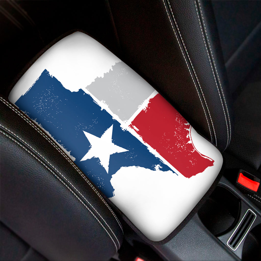 Texas State Flag Print Car Center Console Cover