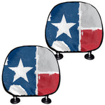 Texas State Flag Print Car Headrest Covers