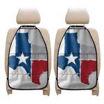 Texas State Flag Print Car Seat Organizers