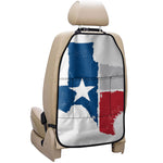 Texas State Flag Print Car Seat Organizers