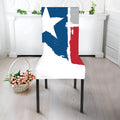 Texas State Flag Print Dining Chair Slipcover