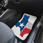 Texas State Flag Print Front and Back Car Floor Mats