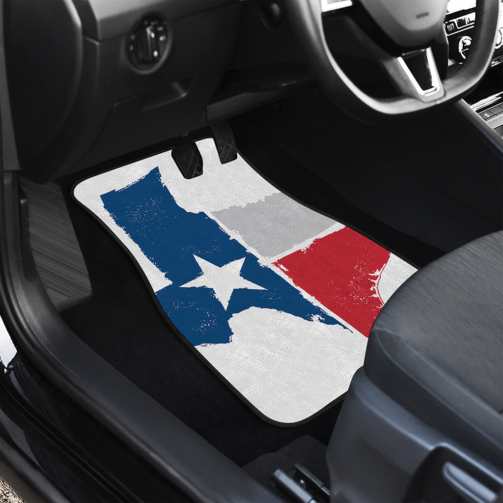 Texas State Flag Print Front Car Floor Mats