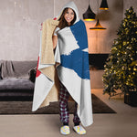 Texas State Flag Print Hooded Blanket