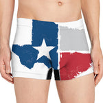 Texas State Flag Print Men's Boxer Briefs