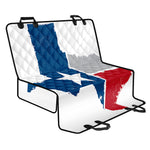 Texas State Flag Print Pet Car Back Seat Cover