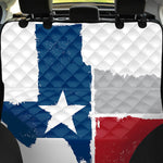 Texas State Flag Print Pet Car Back Seat Cover