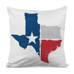 Texas State Flag Print Pillow Cover