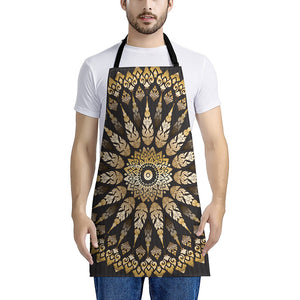 Thai Mandala Print Apron