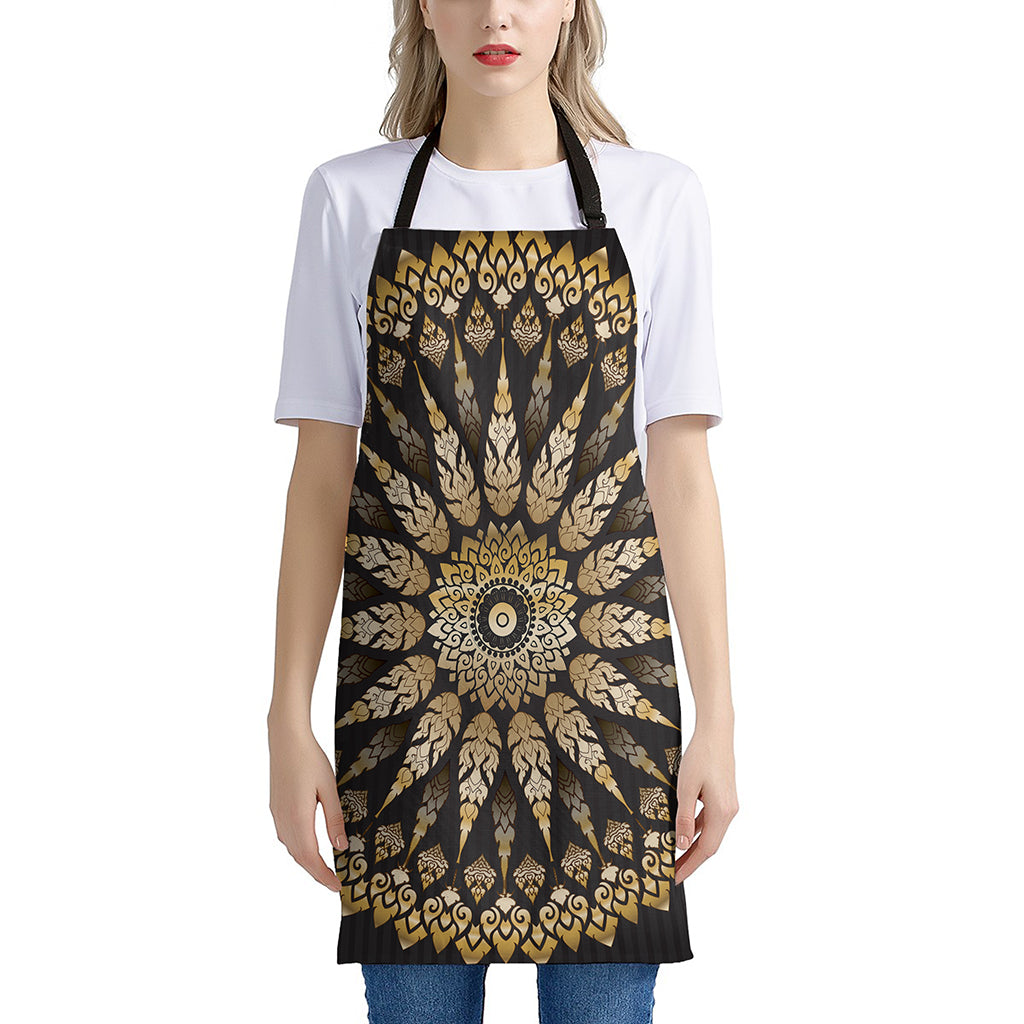 Thai Mandala Print Apron