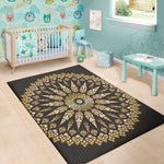 Thai Mandala Print Area Rug