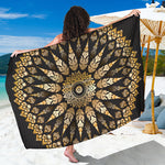 Thai Mandala Print Beach Sarong Wrap