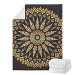 Thai Mandala Print Blanket