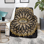 Thai Mandala Print Blanket