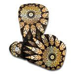 Thai Mandala Print Boxing Gloves