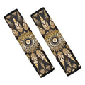 Thai Mandala Print Car Seat Belt Covers