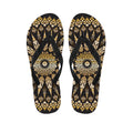 Thai Mandala Print Flip Flops