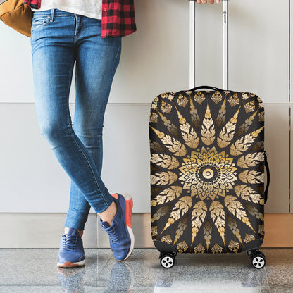 Thai Mandala Print Luggage Cover