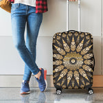 Thai Mandala Print Luggage Cover