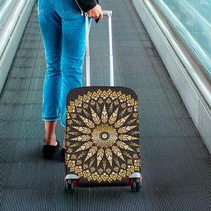 Thai Mandala Print Luggage Cover