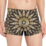Thai Mandala Print Men's Boxer Briefs