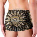 Thai Mandala Print Men's Boxer Briefs