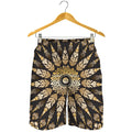 Thai Mandala Print Men's Shorts