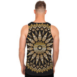 Thai Mandala Print Men's Tank Top