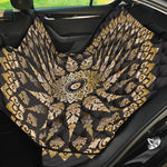 Thai Mandala Print Pet Car Back Seat Cover