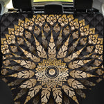 Thai Mandala Print Pet Car Back Seat Cover