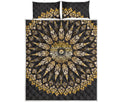 Thai Mandala Print Quilt Bed Set