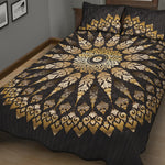 Thai Mandala Print Quilt Bed Set