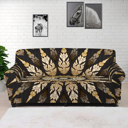 Thai Mandala Print Sofa Cover