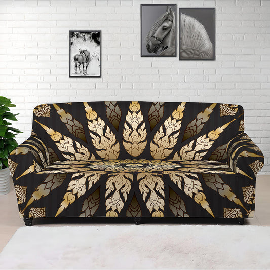 Thai Mandala Print Sofa Cover