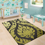 Thai Ornament Pattern Print Area Rug