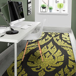 Thai Ornament Pattern Print Area Rug